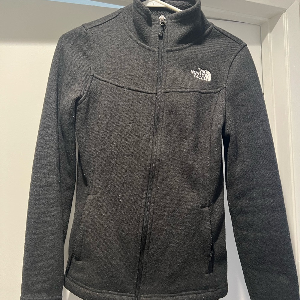 The North Face zip up fleece jacket